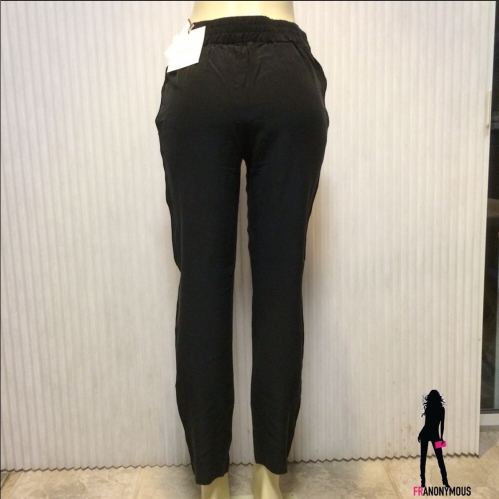 Cynthia Rowley Pull On Silk Pants - Picture 3 of 4